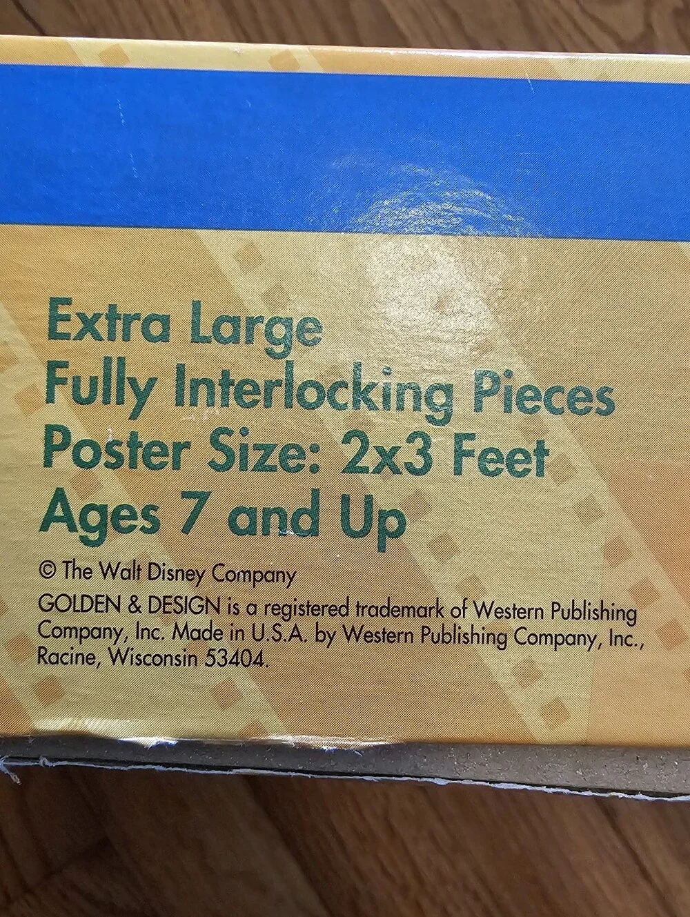 Vintage 1994 Disney's The Lion King Movie 2X3 Poster 300 Piece Puzzle